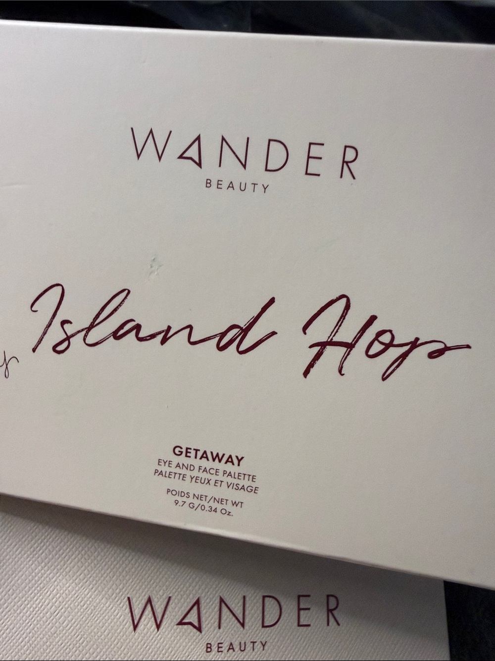 Wander Beauty Island Hop Getaway face Palette